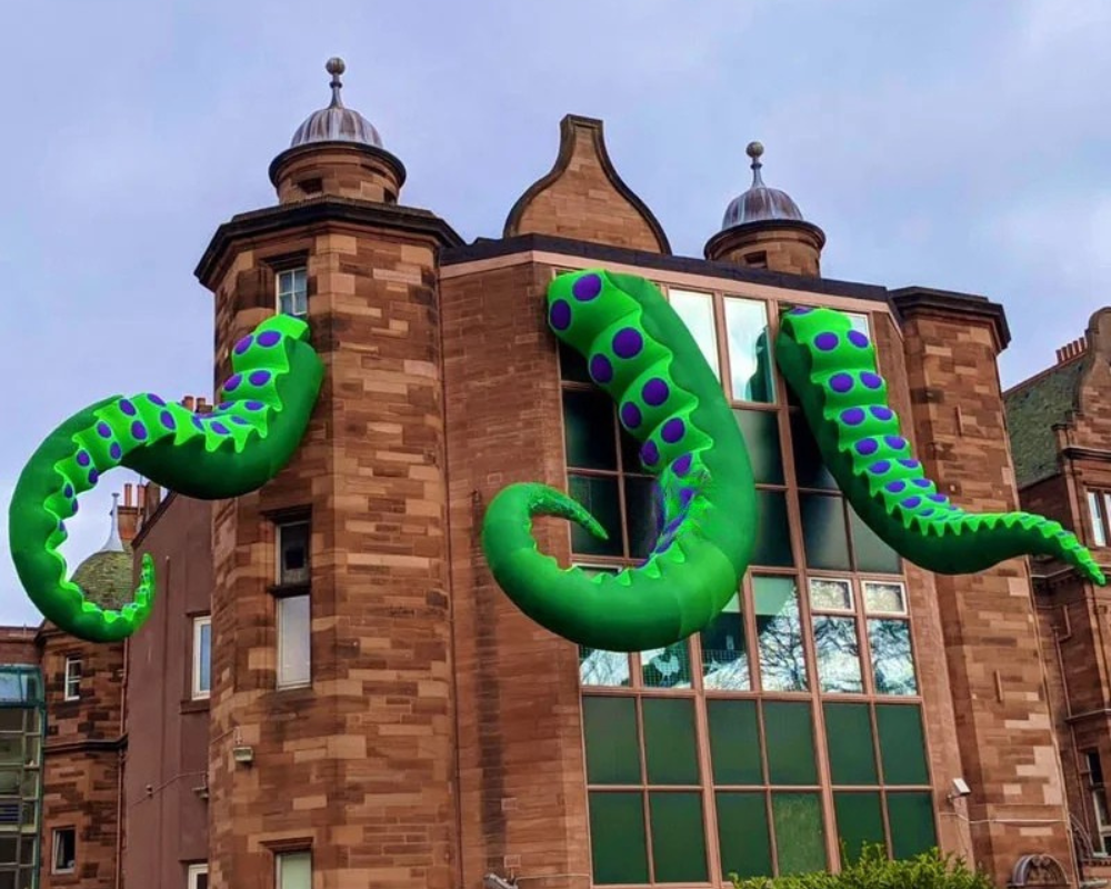Giant Inflatable Octopus Tentacle for Events