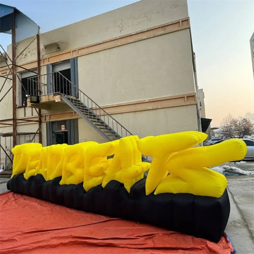 Customized Inflatable Letter Wall Decoration