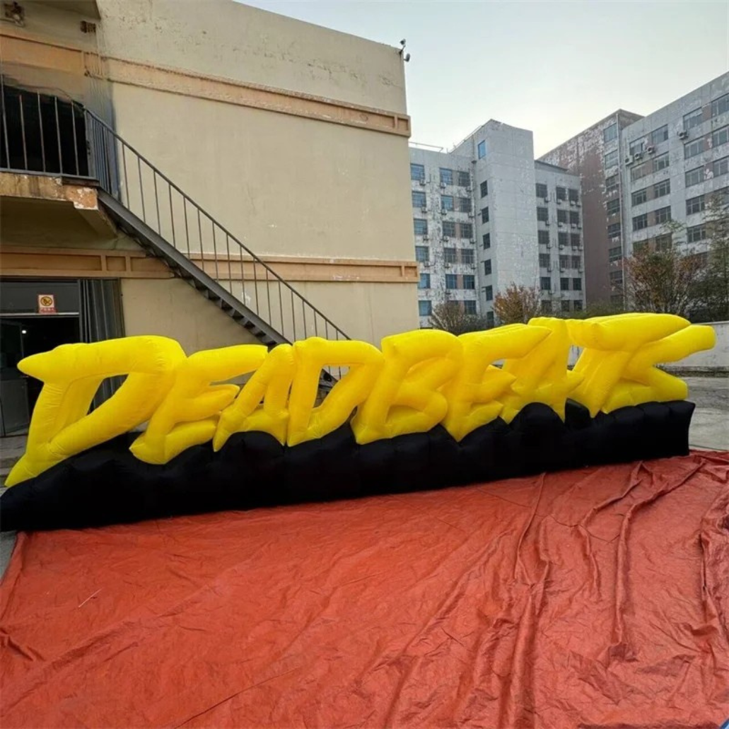 Customized Inflatable Letter Wall Decoration