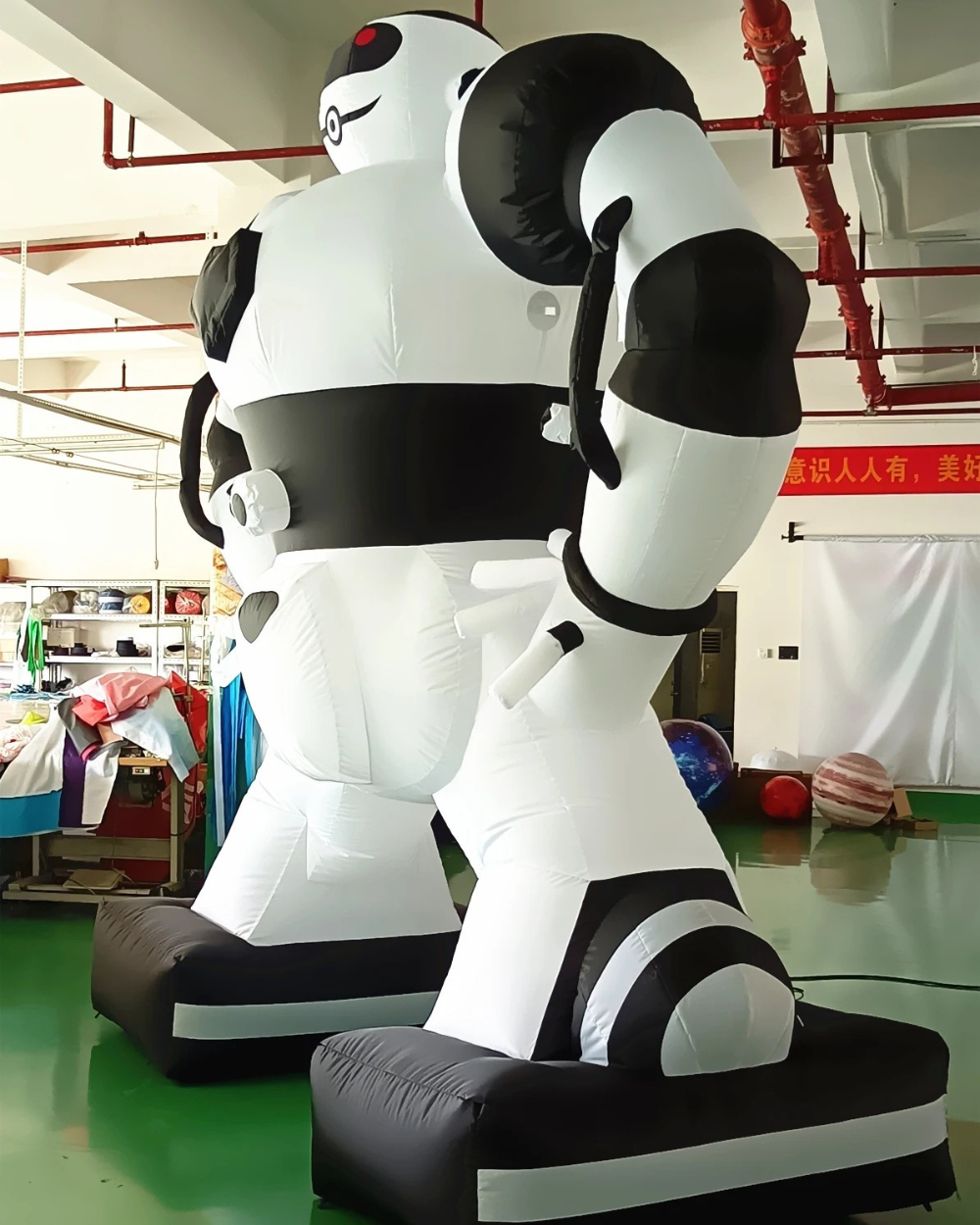 Giant Inflatable Robot Custom Advertising Display