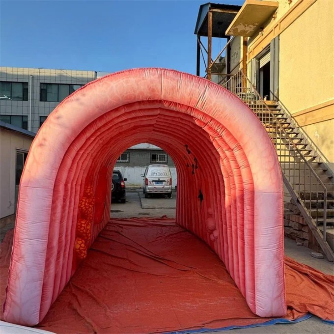 Giant Inflatable Colon Tunnel for Medical Events