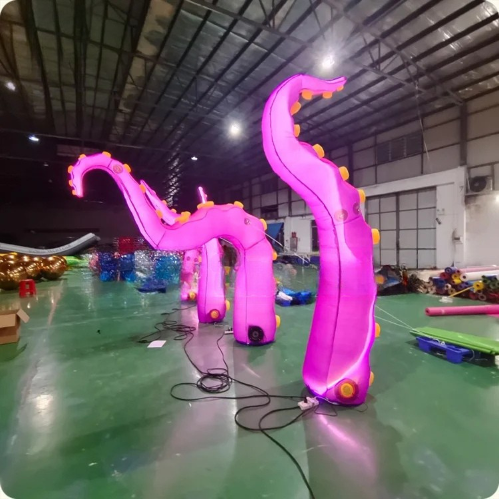 Inflatable Octopus Tentacle Unique Event Decoration