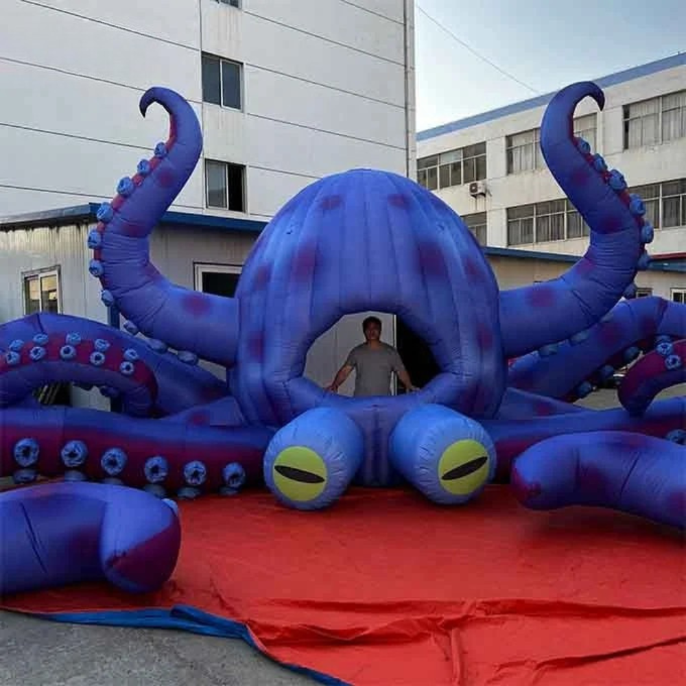 Inflatable Octopus Balloon Prop for Parties