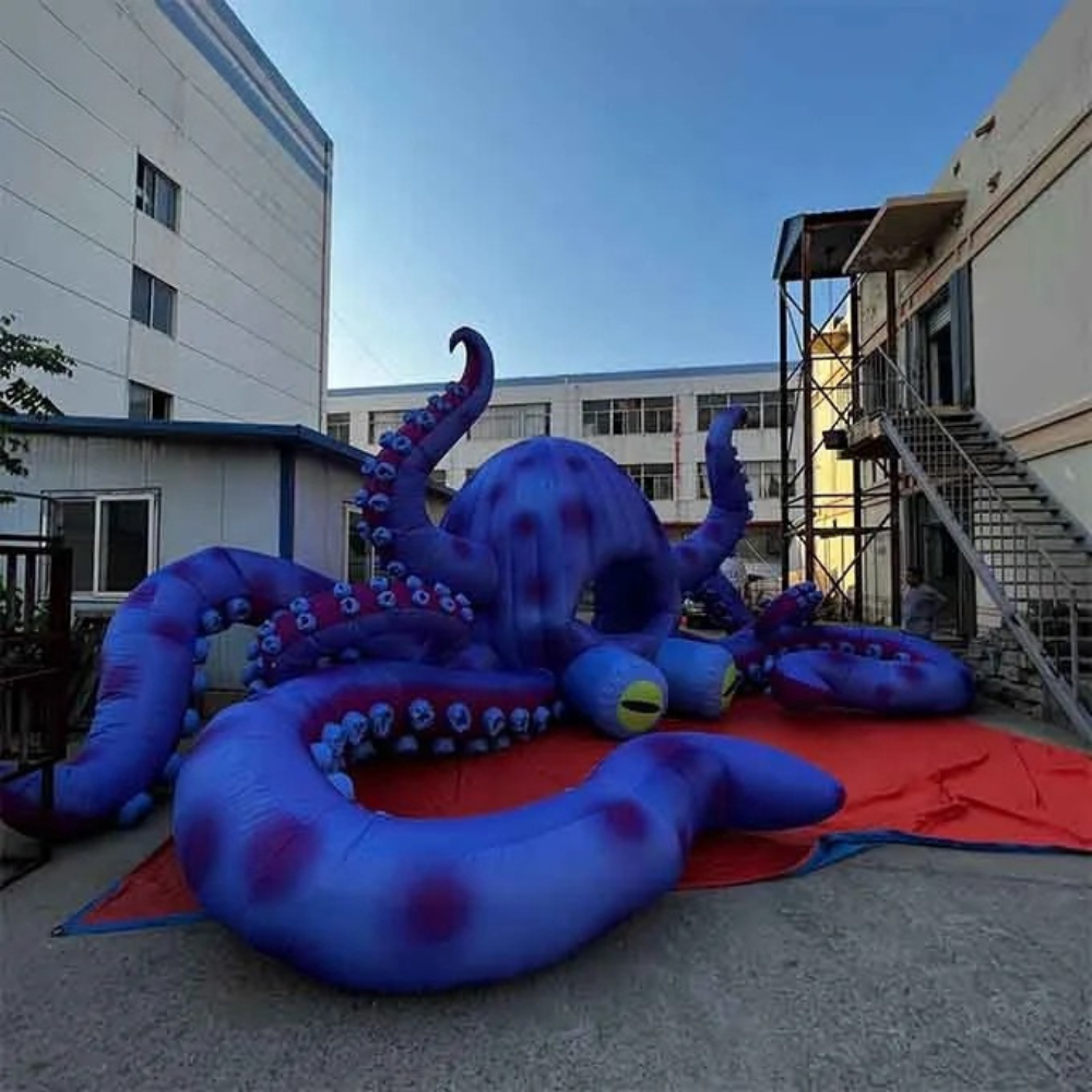 Inflatable Octopus Balloon Prop for Parties