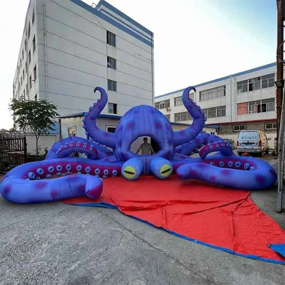 Inflatable Octopus Balloon Prop for Parties