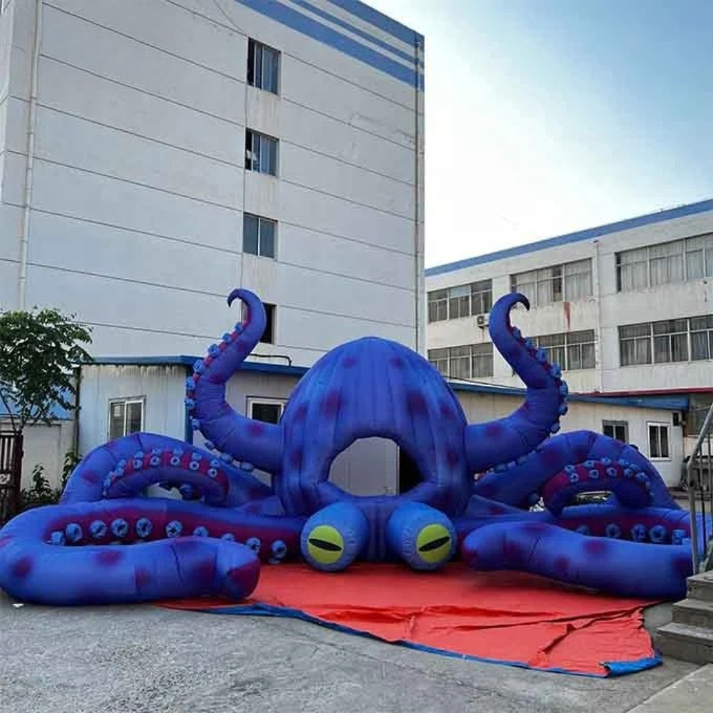 Inflatable Octopus Balloon Prop for Parties
