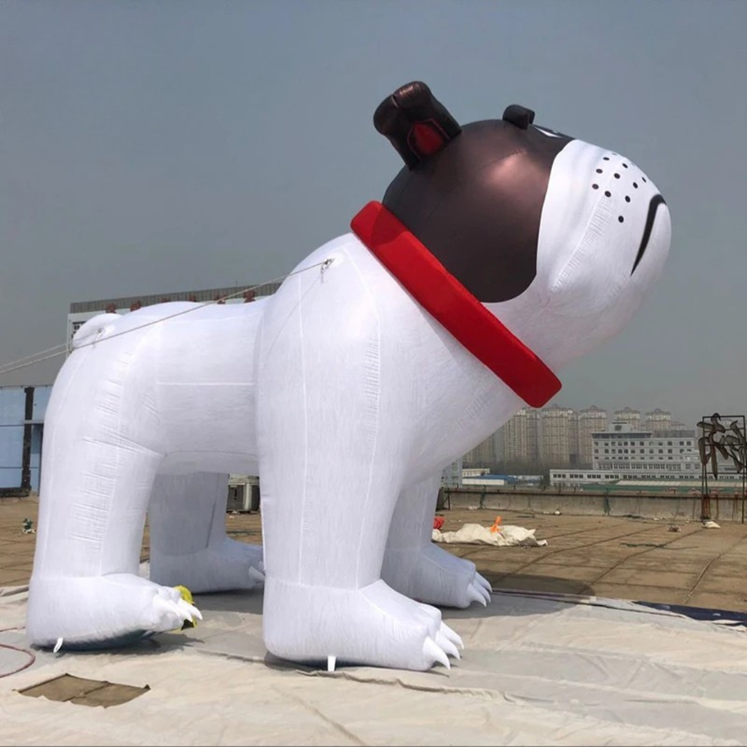 Giant Inflatable French Bulldog for Event Decoration