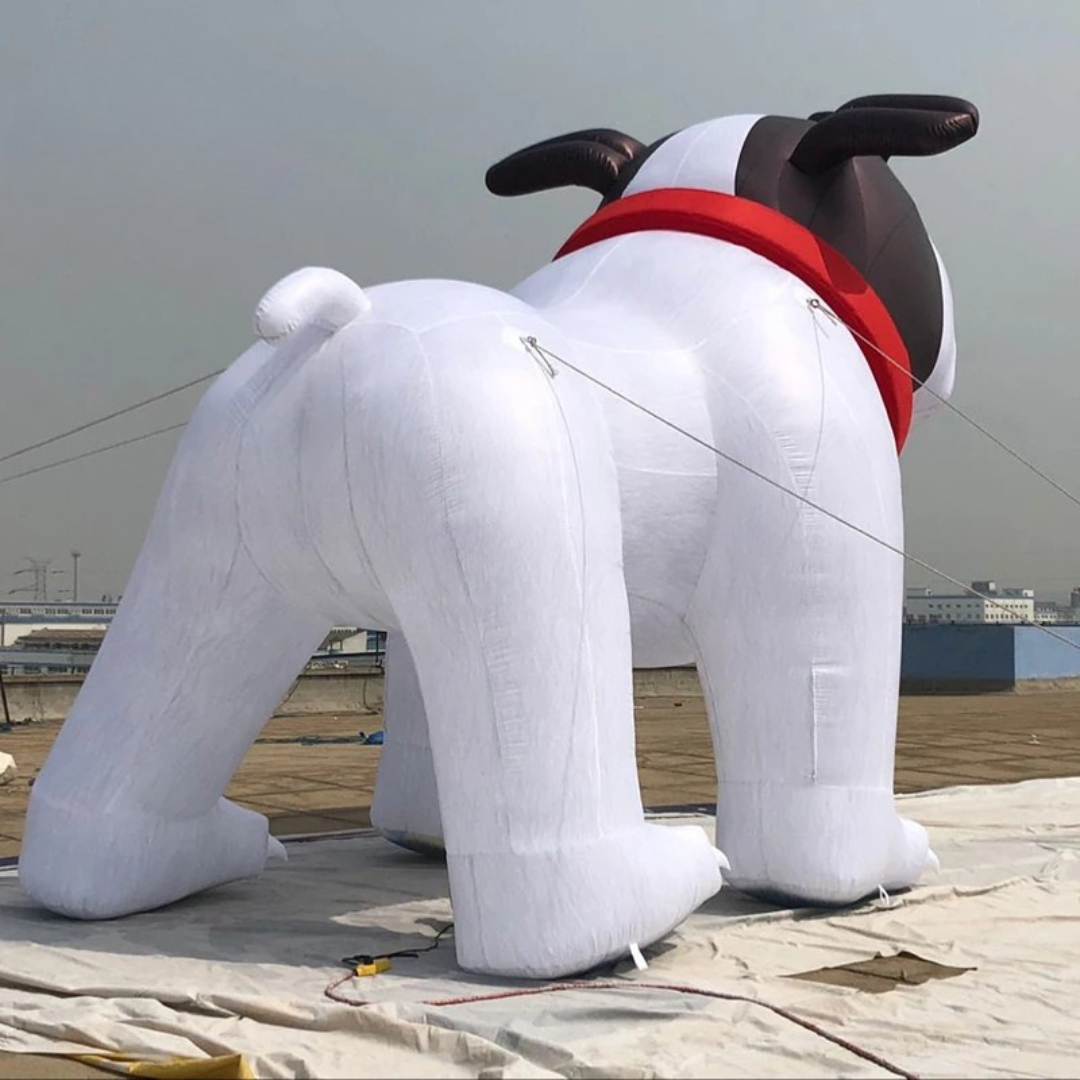 Giant Inflatable French Bulldog for Event Decoration