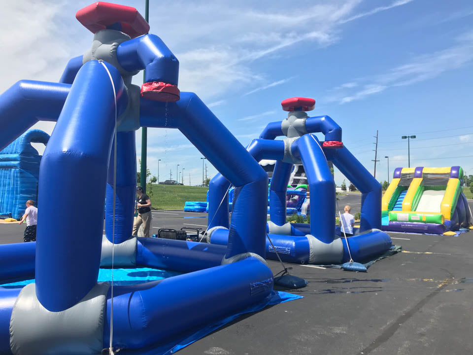 Interactive Inflatable Water Park Fun