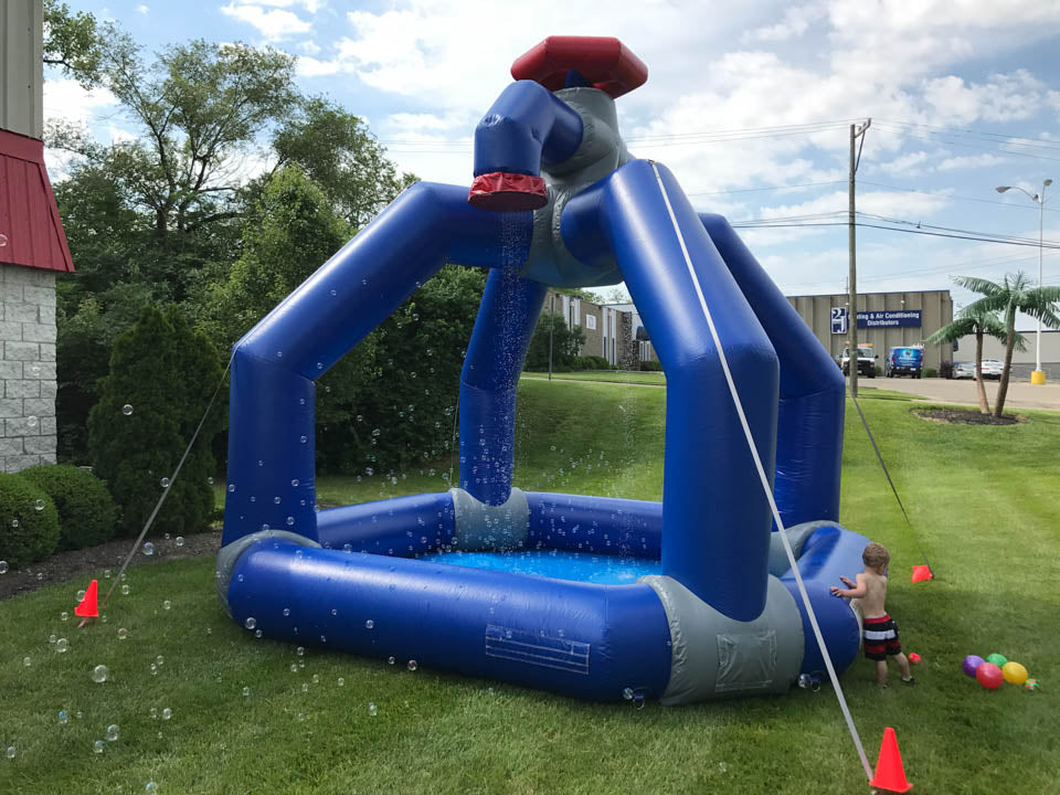 Interactive Inflatable Water Park Fun