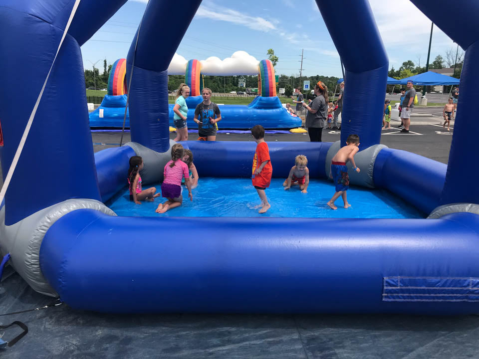 Interactive Inflatable Water Park Fun