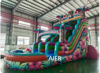 20FT Inflatable Water Slide Pool Combo for Outdoor Events