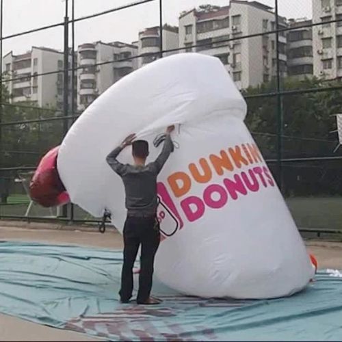 Giant Inflatable Coffee Cup for Advertising