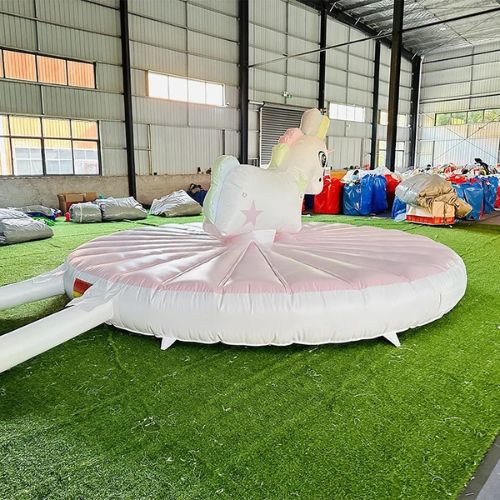 Inflatable Ride on Rocking Unicorn Game