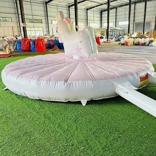 Inflatable Ride on Rocking Unicorn Game