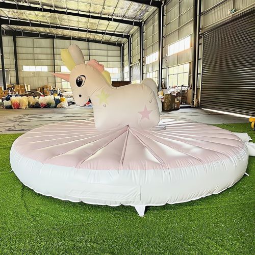 Inflatable Ride on Rocking Unicorn Game