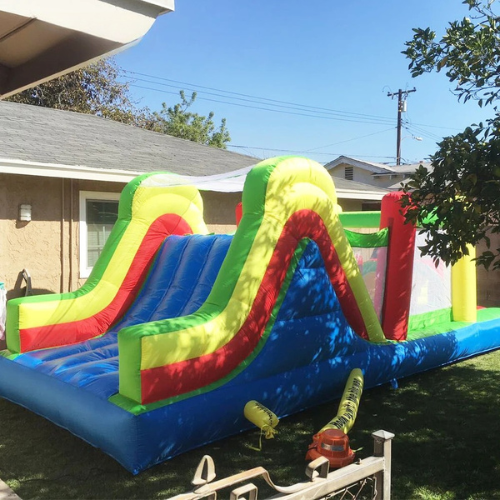 Giant Inflatable Bounce House with Slide