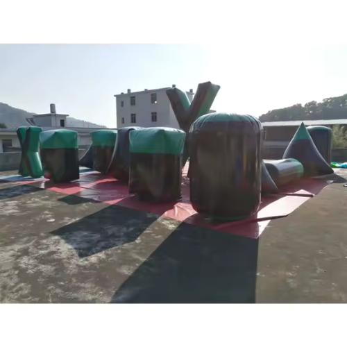 Inflatable Laser Tag Barriers and Paintball Bunkers