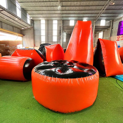 Inflatable Paintball Bunker Shooting Game