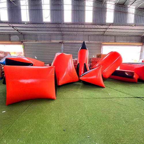 Inflatable Paintball Bunker Shooting Game