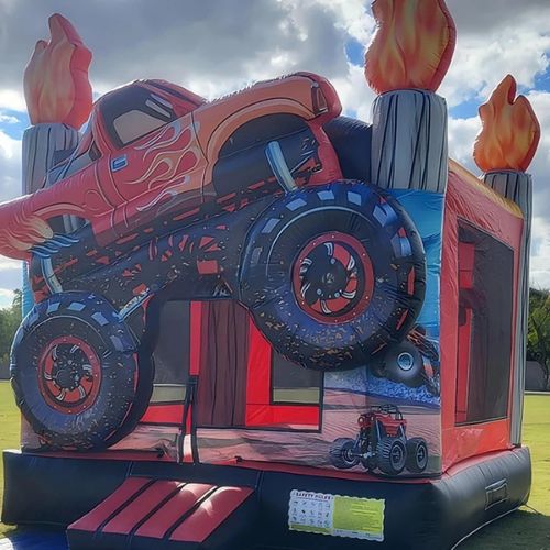 Mietausrüstung für aufblasbare Monstertrucks