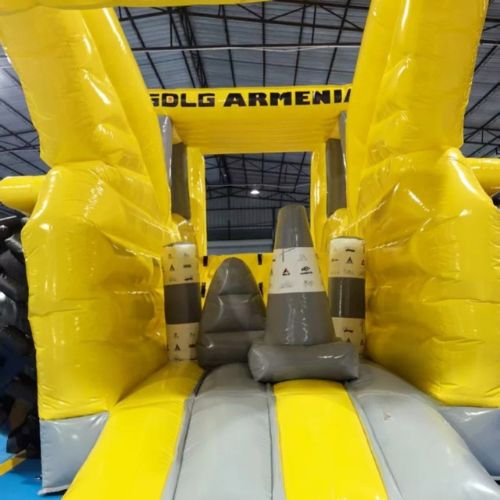 Large Inflatable Digger Slide Bouncer