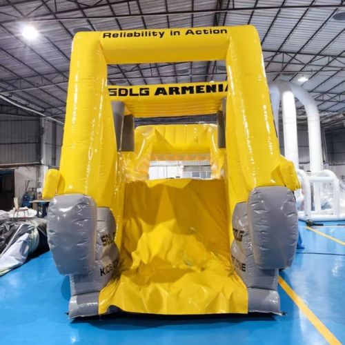 Large Inflatable Digger Slide Bouncer