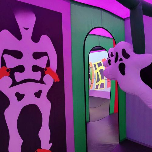 Halloween Haunted House Inflatable Maze