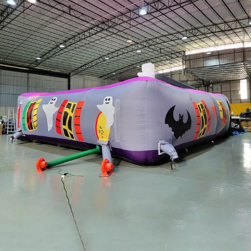 Halloween Haunted House Inflatable Maze