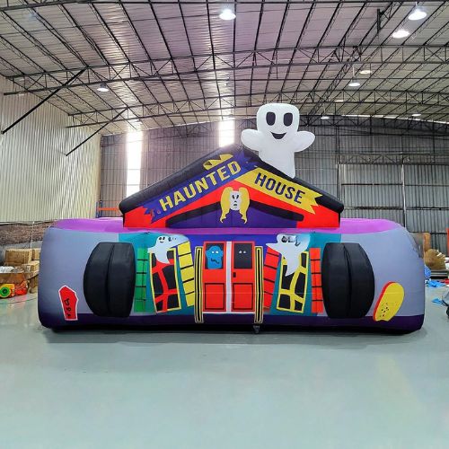 Halloween Haunted House Inflatable Maze
