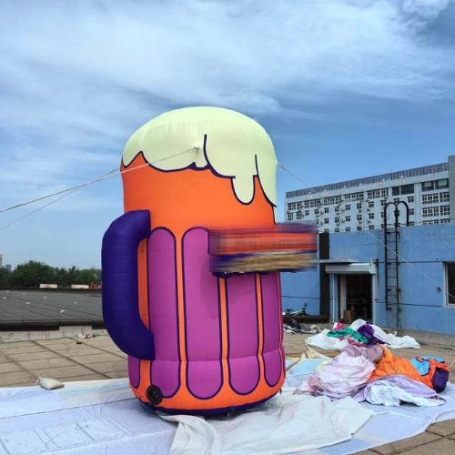 Inflatable Beer Mug for Promotions