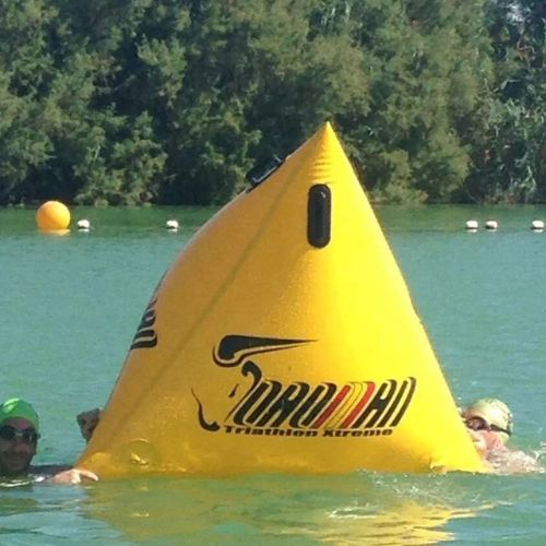 Custom Inflatable Triangle Buoy for Water Events
