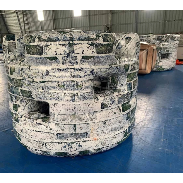 Inflatable Paintball Bunker Drum Obstacle