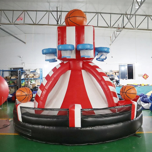 Inflatable Basketball Hoop Game for Parties