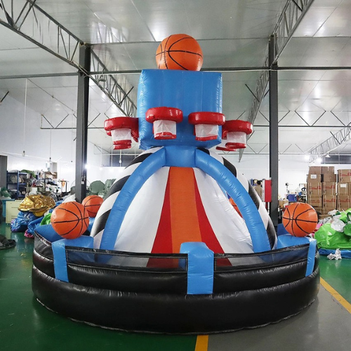 Inflatable Basketball Hoop Game for Parties