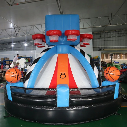 Inflatable Basketball Hoop Game for Parties