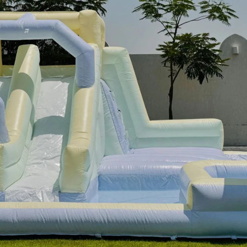 Double Slide Inflatable Water Bouncer Pool