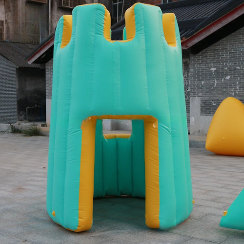 Aufblasbare Bunker für Schießspielhindernisse