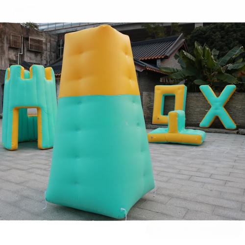 Aufblasbare Bunker für Schießspielhindernisse