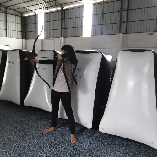 Inflatable Archery Bunkers Field with Equipment