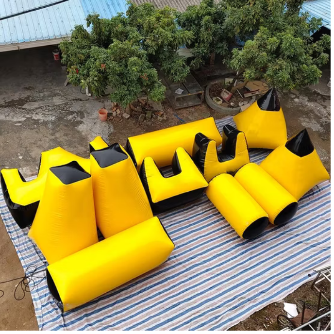 Air Inflatable Bunkers for Paintball Nerf Archery Laser Tag Sports Field