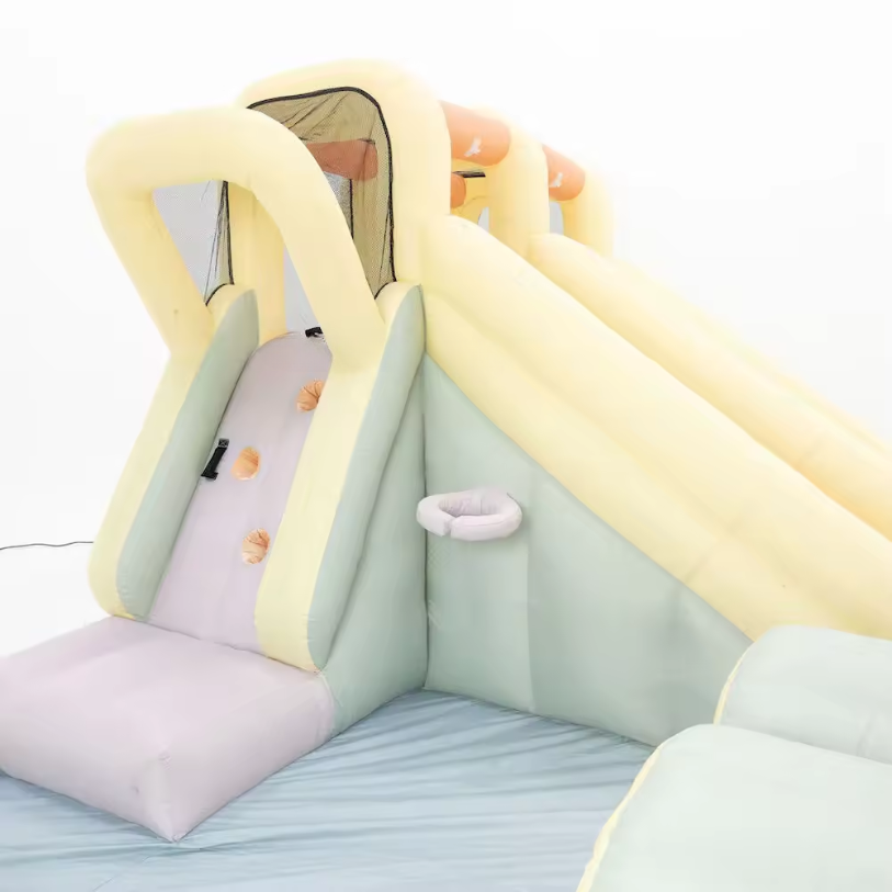 Parc de toboggans aquatiques gonflables résidentiels