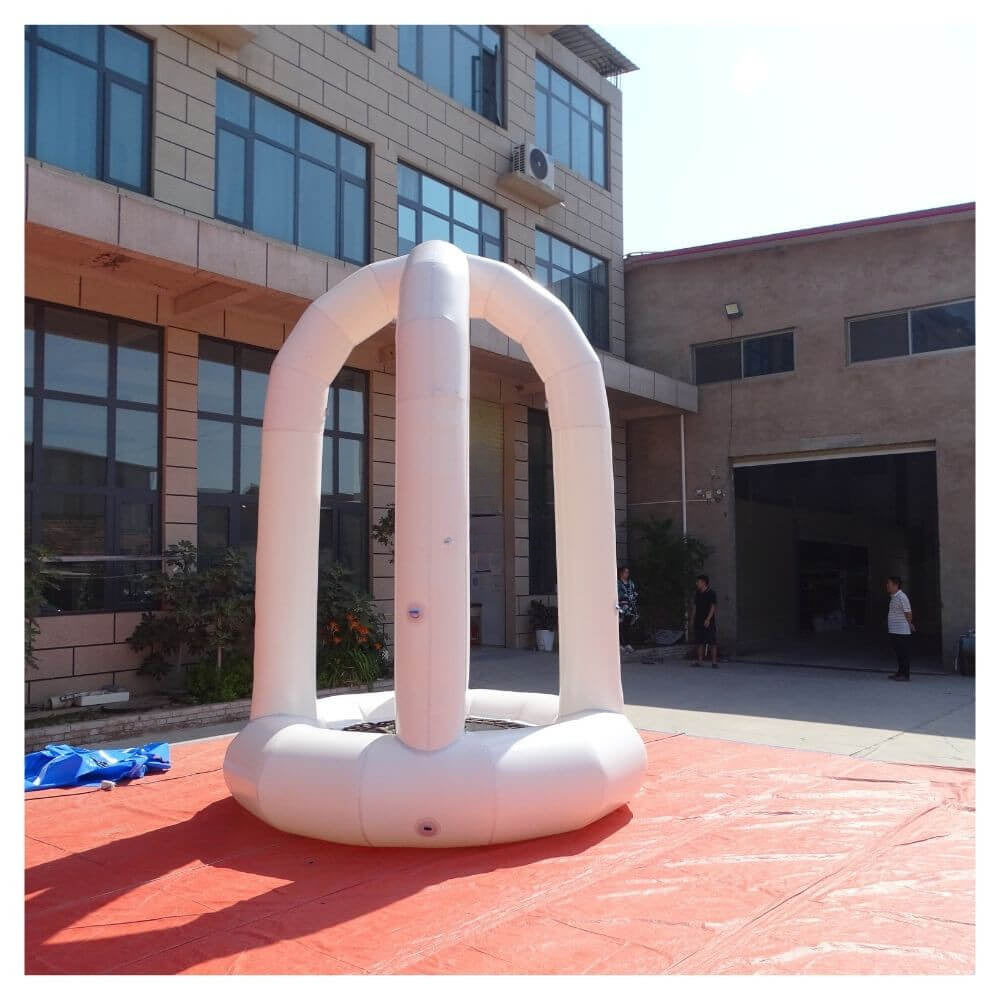 Inflatable Bungee Jump Commercial Trampoline