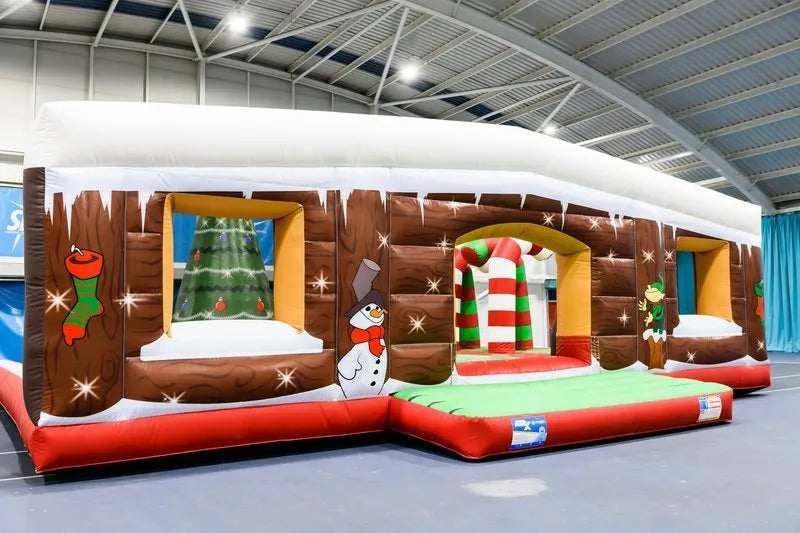 Snowman Inflatable Jumping Castle for All