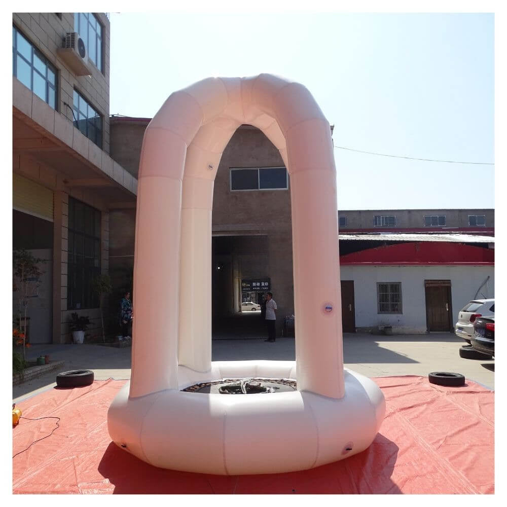 Inflatable Bungee Jump Commercial Trampoline