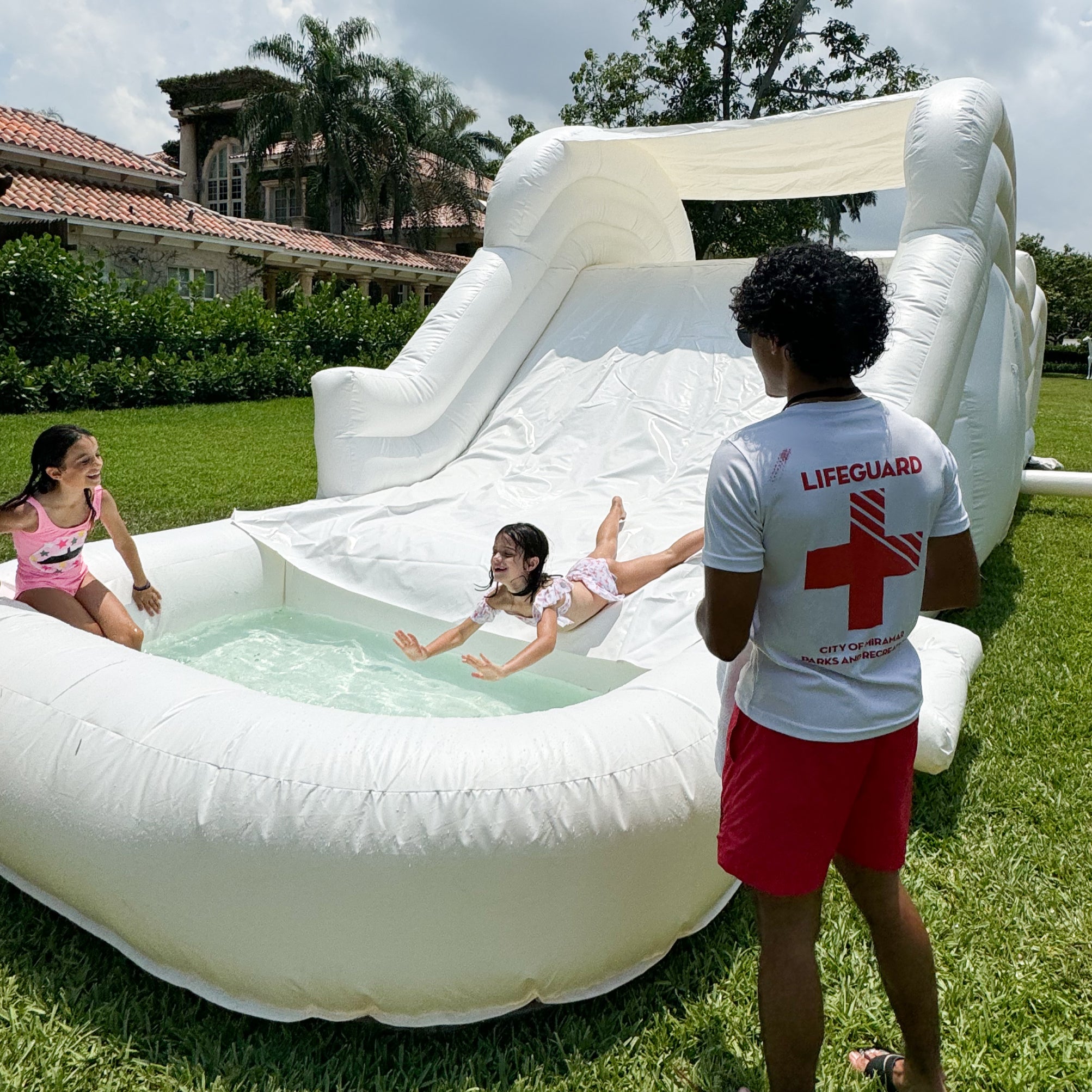 Wave Runner Inflatable Water Park Fun