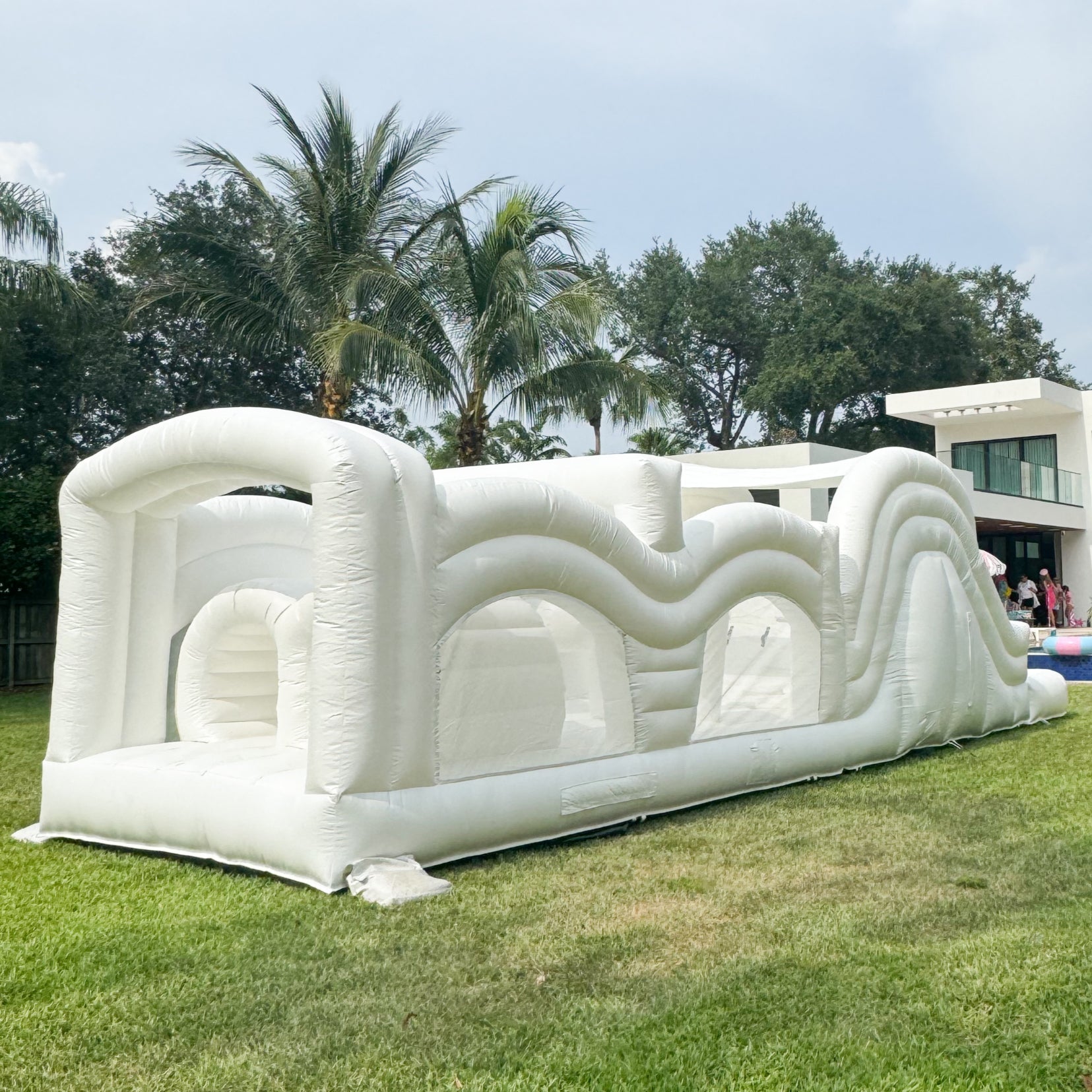 Wave Runner Inflatable Water Park Fun