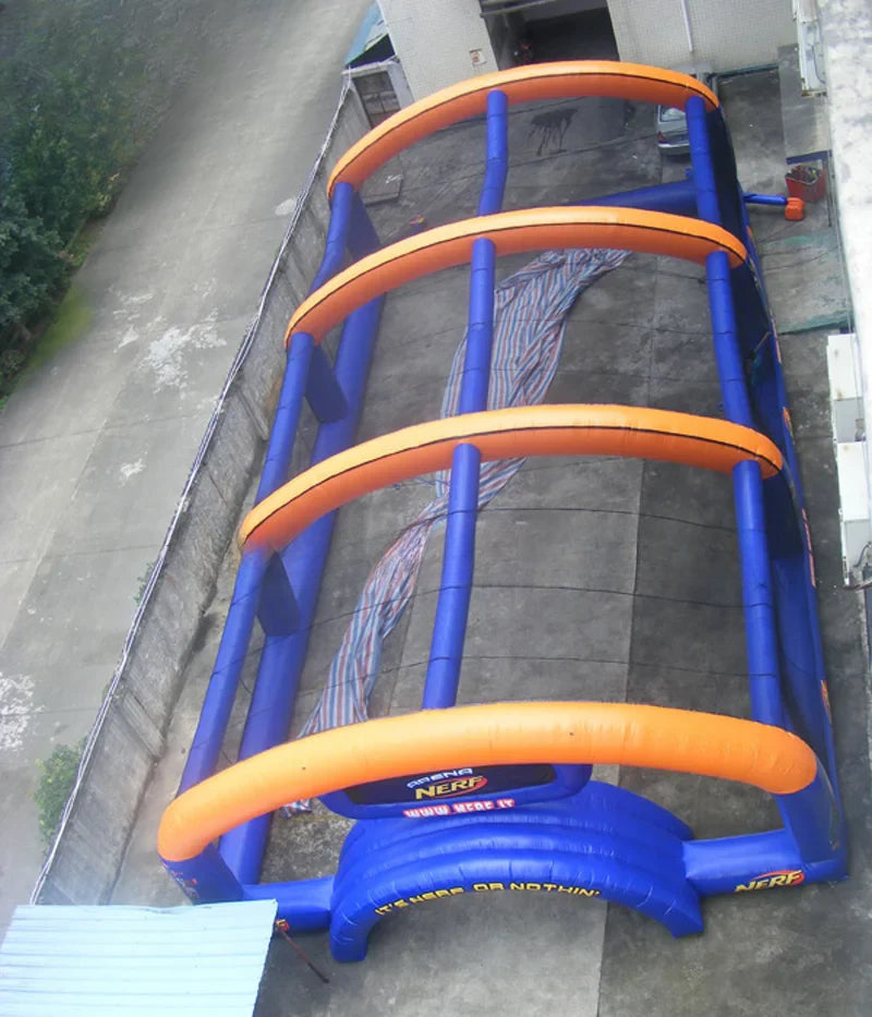 Inflatable NERF Arena Bunker Field for Events