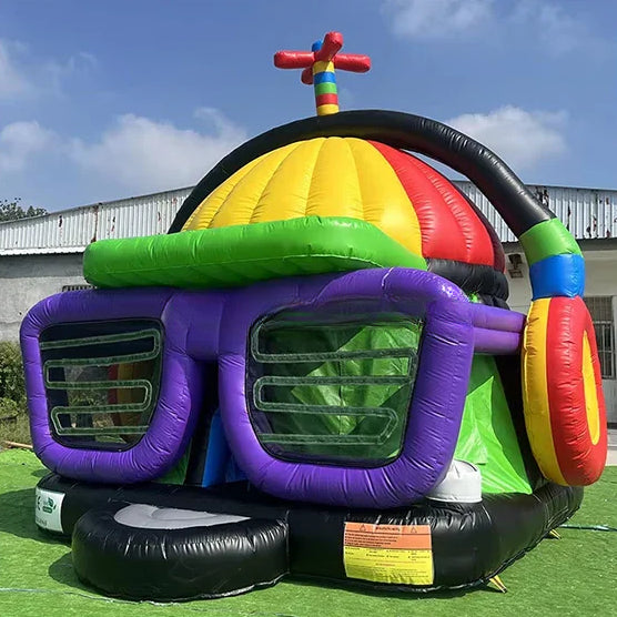 Inflatable Disco Bouncy Castle House Party