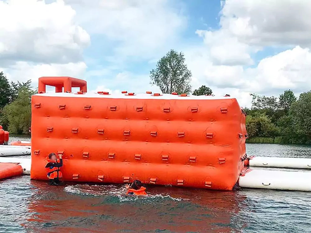 Inflatable Cube Obstacle Course for Water Fun